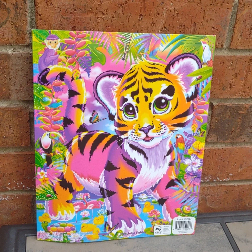 New Lisa Frank Forrest Folder and Spiral hard to find NEW